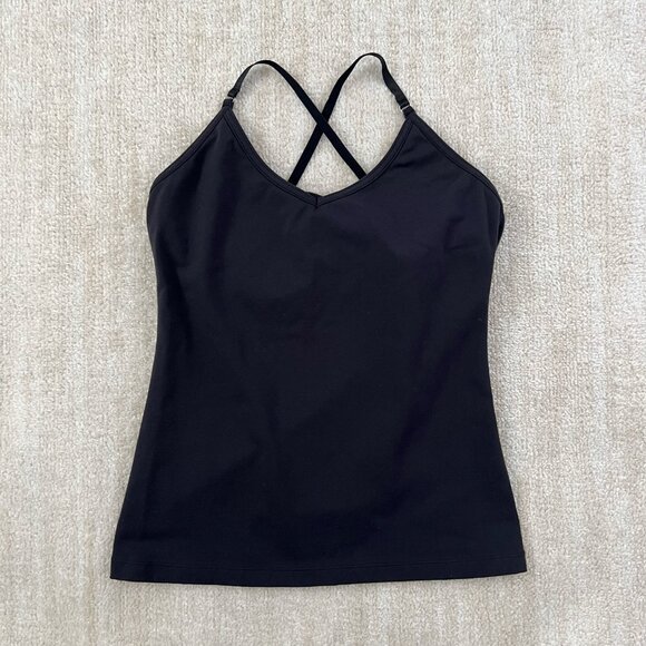 Lucy Black Fitted Backless Camisole - Picture 1 of 9